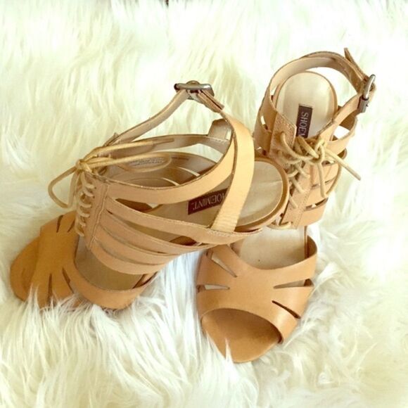 ✨2xHP✨Shoemint Elizabeth Lace Up Heels✨ - Picture 7 of 8